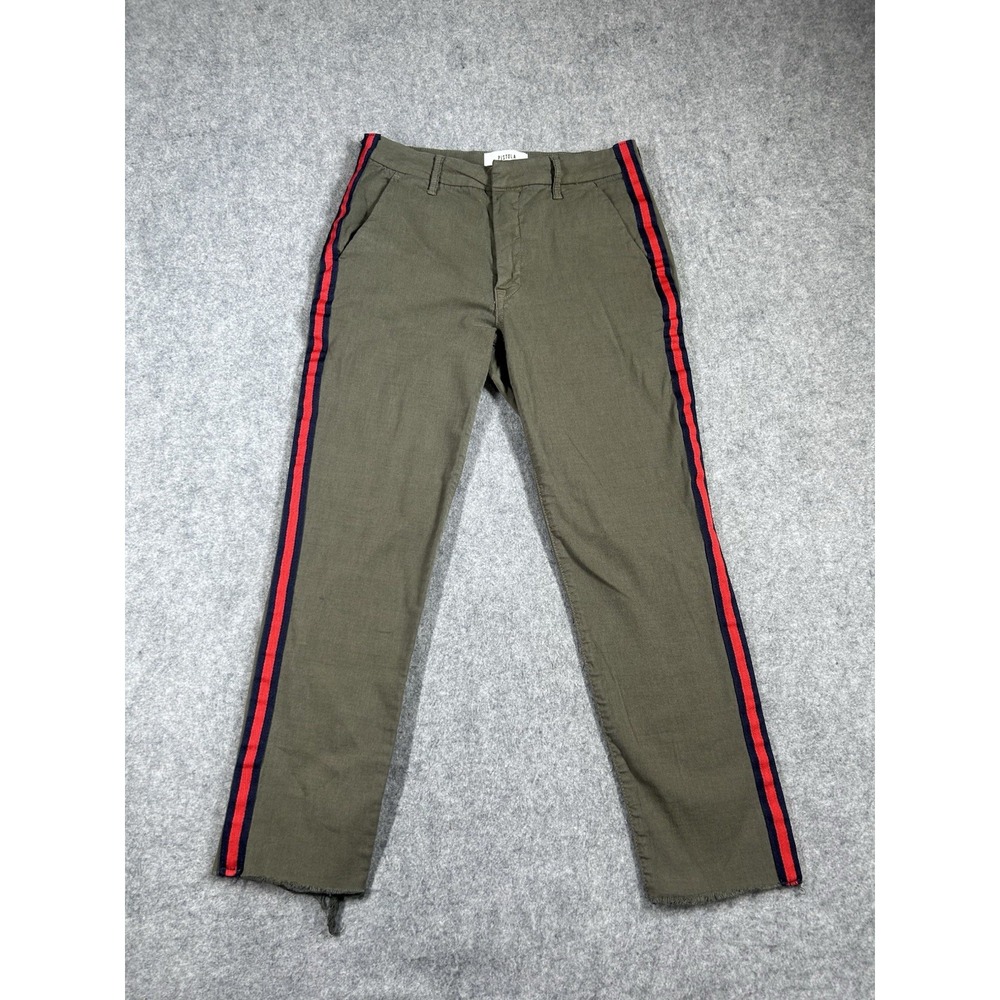 Pistola Pants Womens 27 Green Luci Chino Military Inspired